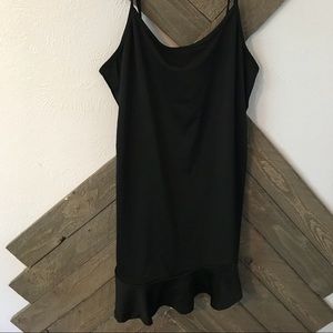 Tight little black dress